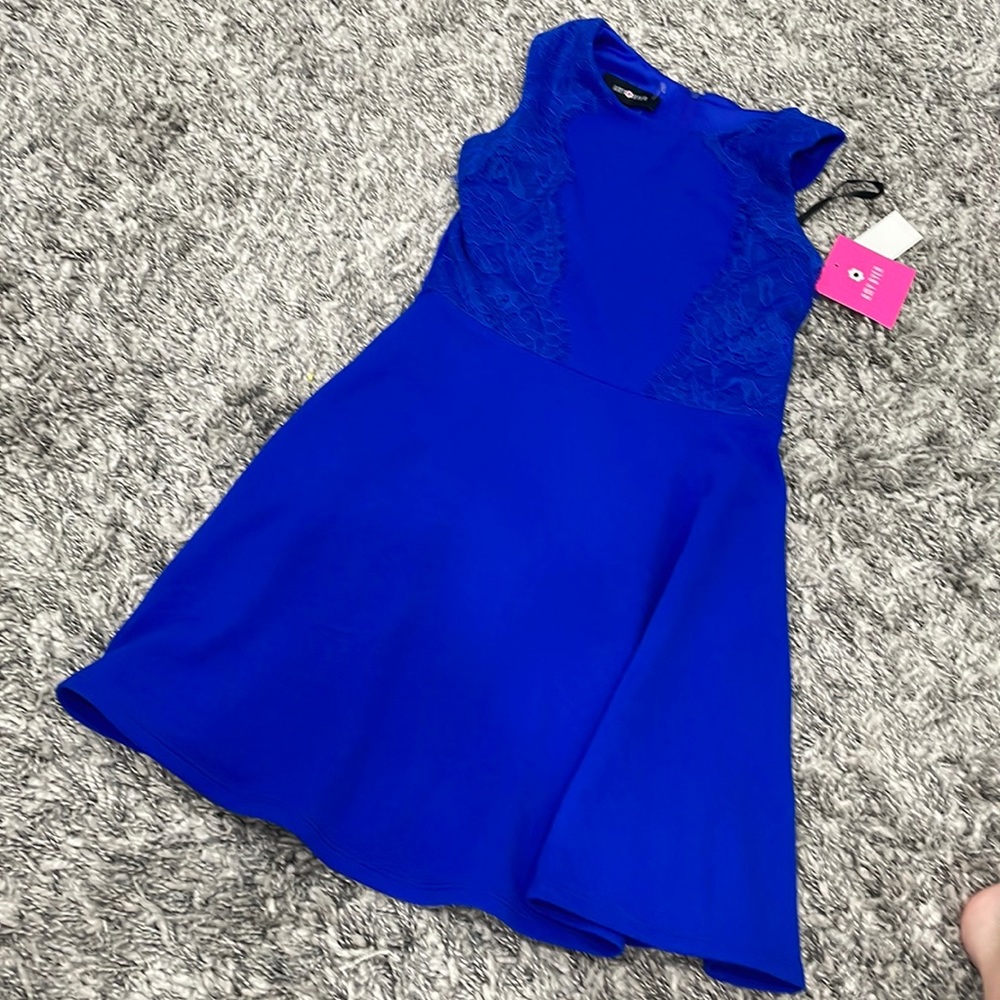blue Amy Byer dress